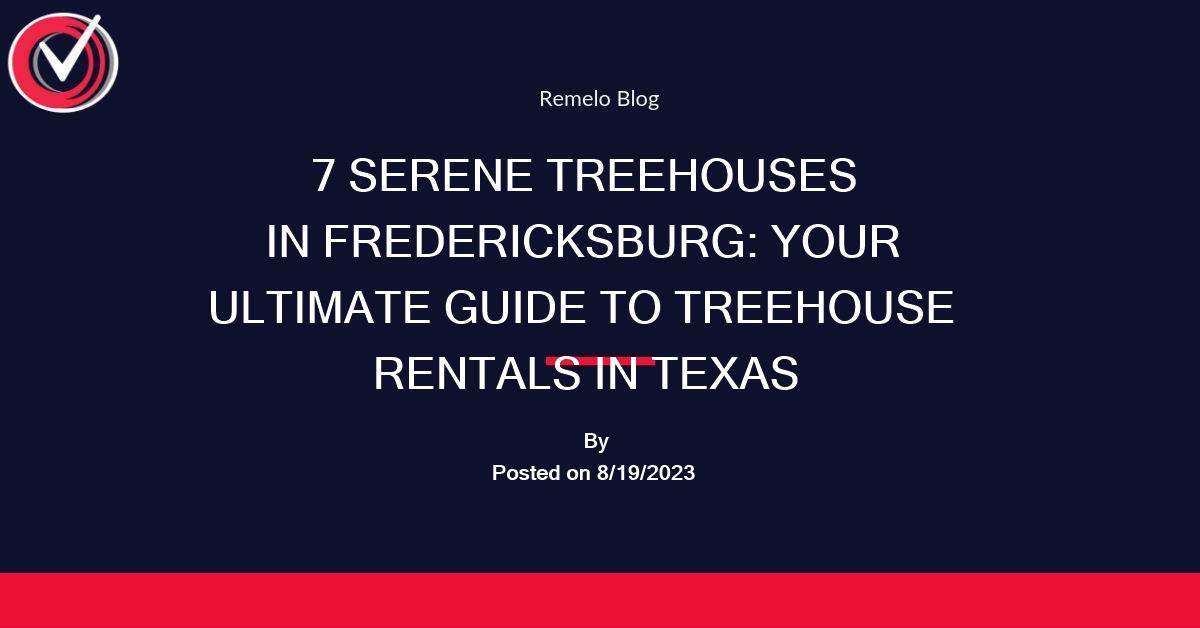 Honeytree Farm and More Rentals in Fredericksburg Treehouse Serenity